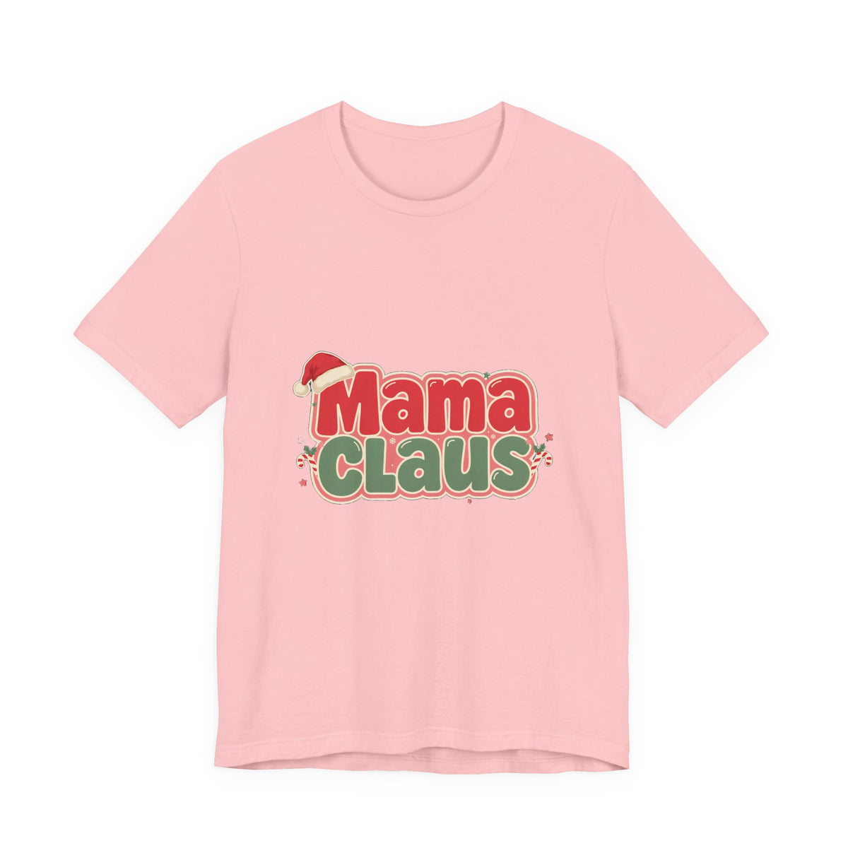 Mama Claus Shirt, Retro Christmas T-Shirt for Mom, Funny Holiday Mom Tee