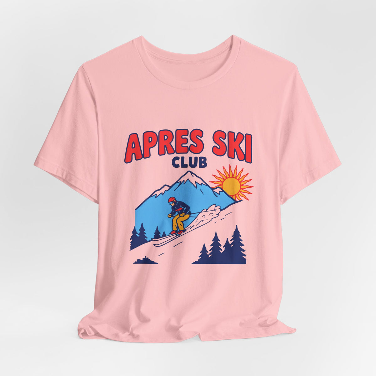 Apres Ski Club Shirt, Retro Ski T-Shirt, Skiing Tee