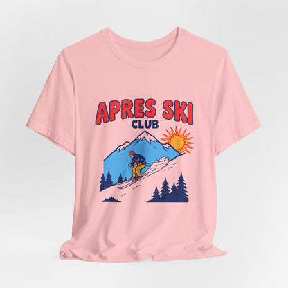 Apres Ski Club Shirt, Retro Ski T-Shirt, Skiing Tee