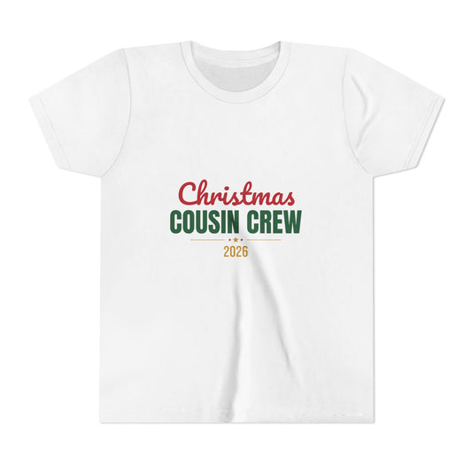 Christmas Cousin Crew 2026 Kids Shirt