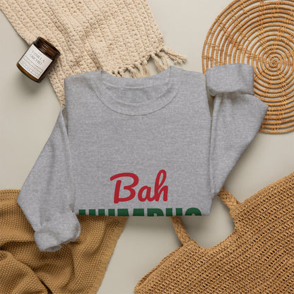 Bah Humbug Sweatshirt, Funny Grumpy Christmas Crewneck