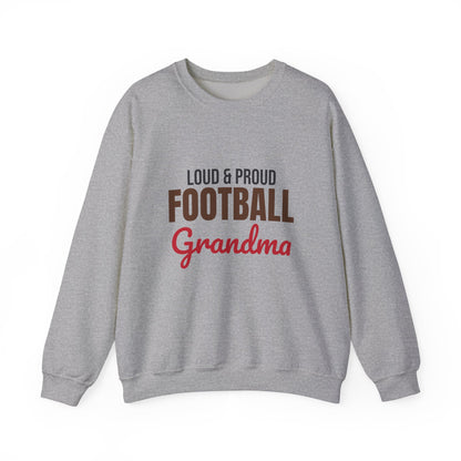 Loud and Proud Football Grandma Sweatshirt