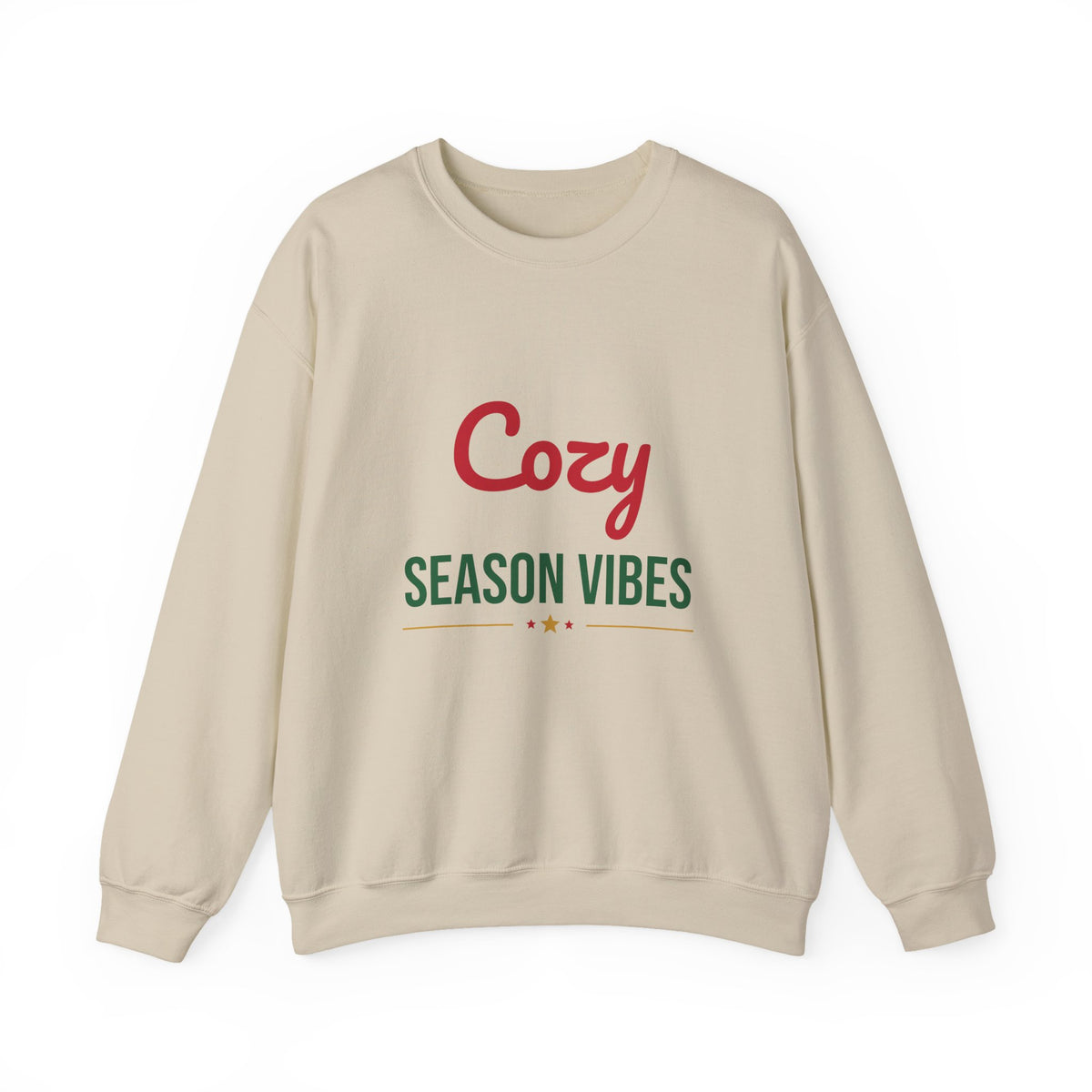 Cozy Season Vibes Sweatshirt, Winter Crewneck, Cozy Holiday Sweater