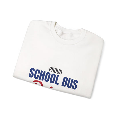 Proud School Bus Driver Sweatshirt, School Bus Driver Crewneck Sweatshirt
