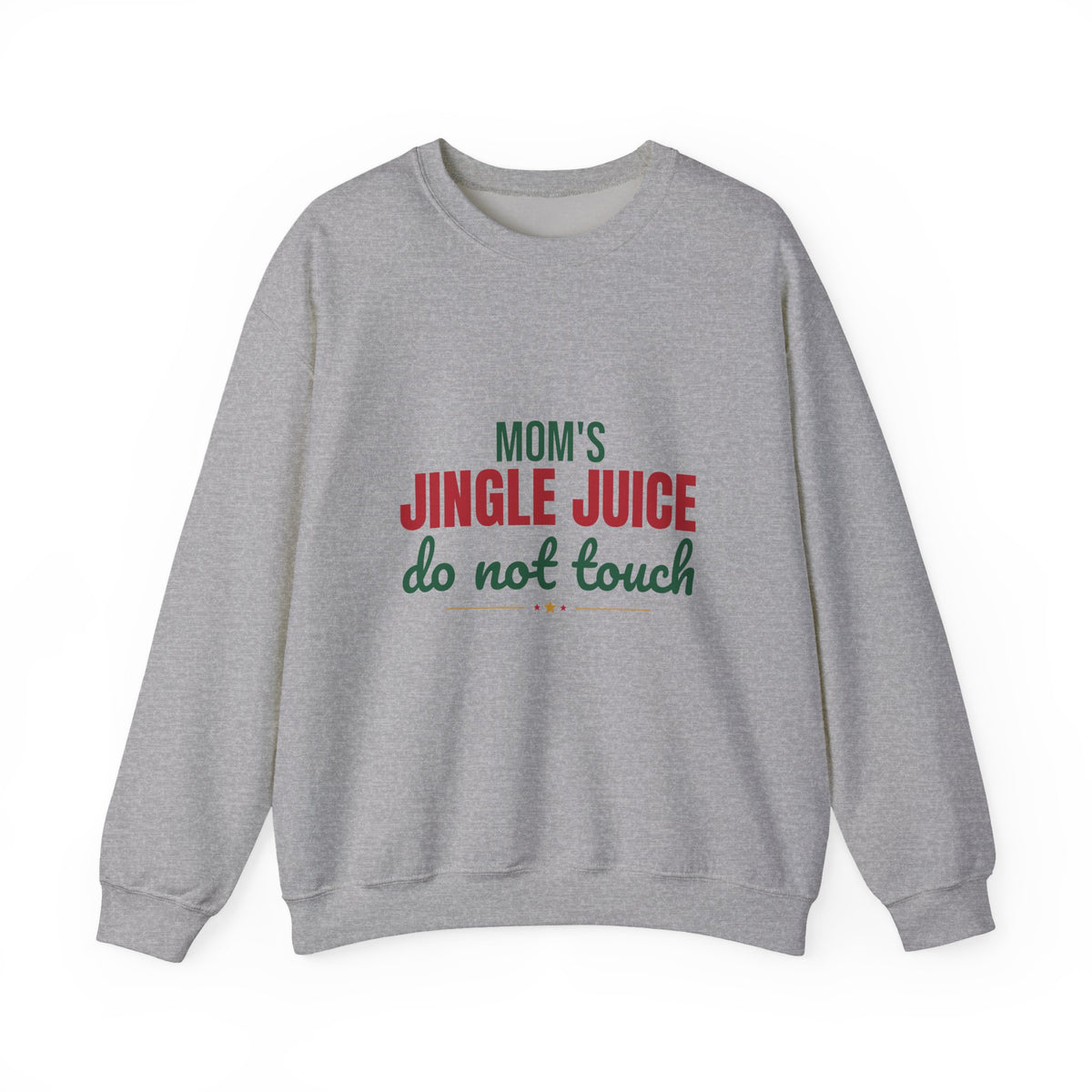 Mom's Jingle Juice Do Not Touch Sweatshirt, Christmas Mom Crewneck Sweatshirt