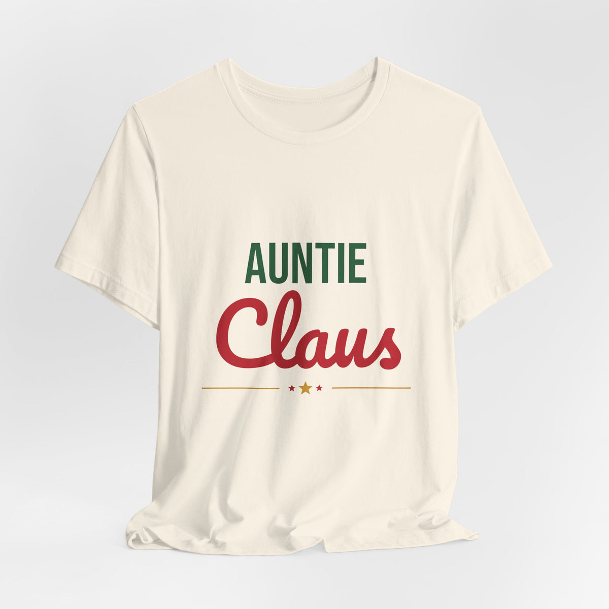 Auntie Claus Shirt, Aunt Christmas T-Shirt, Gift for Auntie