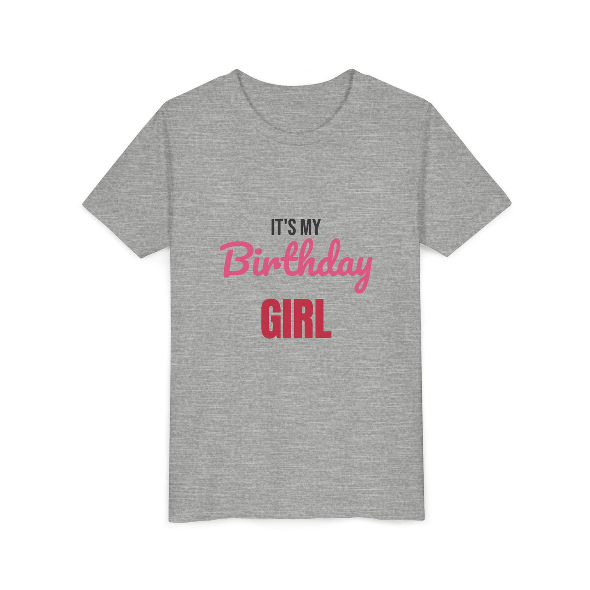 It's My Birthday Girl Kids Shirt, Girls Birthday T-Shirt