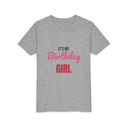 It's My Birthday Girl Kids Shirt, Girls Birthday T-Shirt