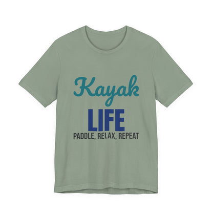 Kayak Life Paddle Relax Repeat Shirt, Kayaking T-Shirt, Paddling Gift