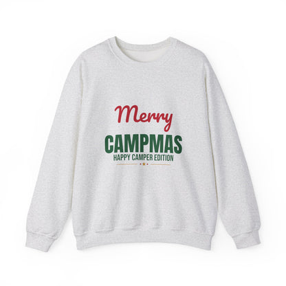 Merry Campmas Sweatshirt, Camping Christmas Crewneck, Camper Gift