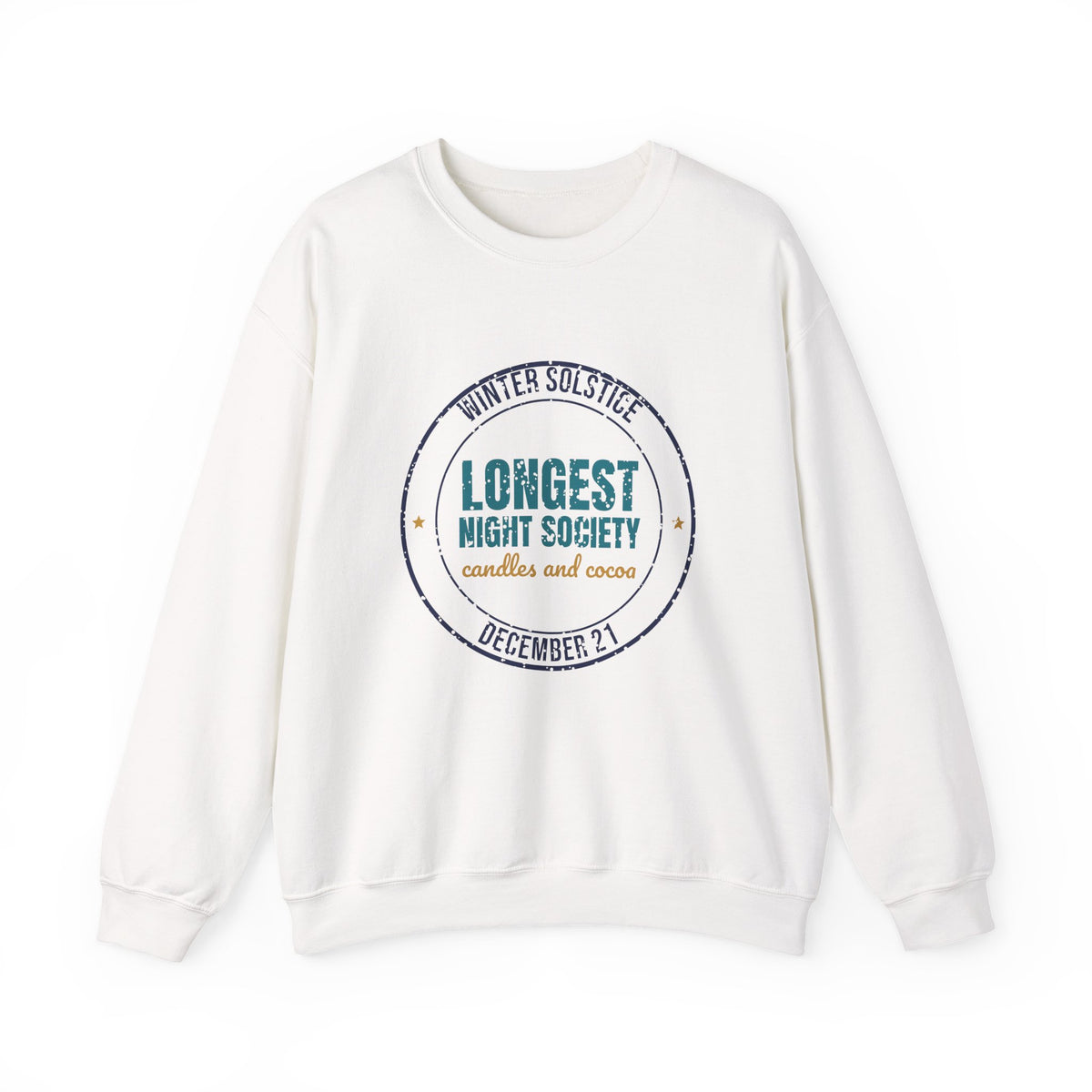 Winter Solstice Longest Night Society Sweatshirt, Winter Solstice Crewneck Sweatshirt