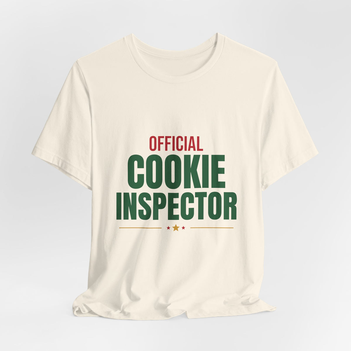 Official Cookie Inspector Shirt, Funny Christmas Baking T-Shirt