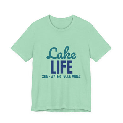 Lake Life Sun Water Good Vibes Shirt, Lake Life T-Shirt, Lake House Gift