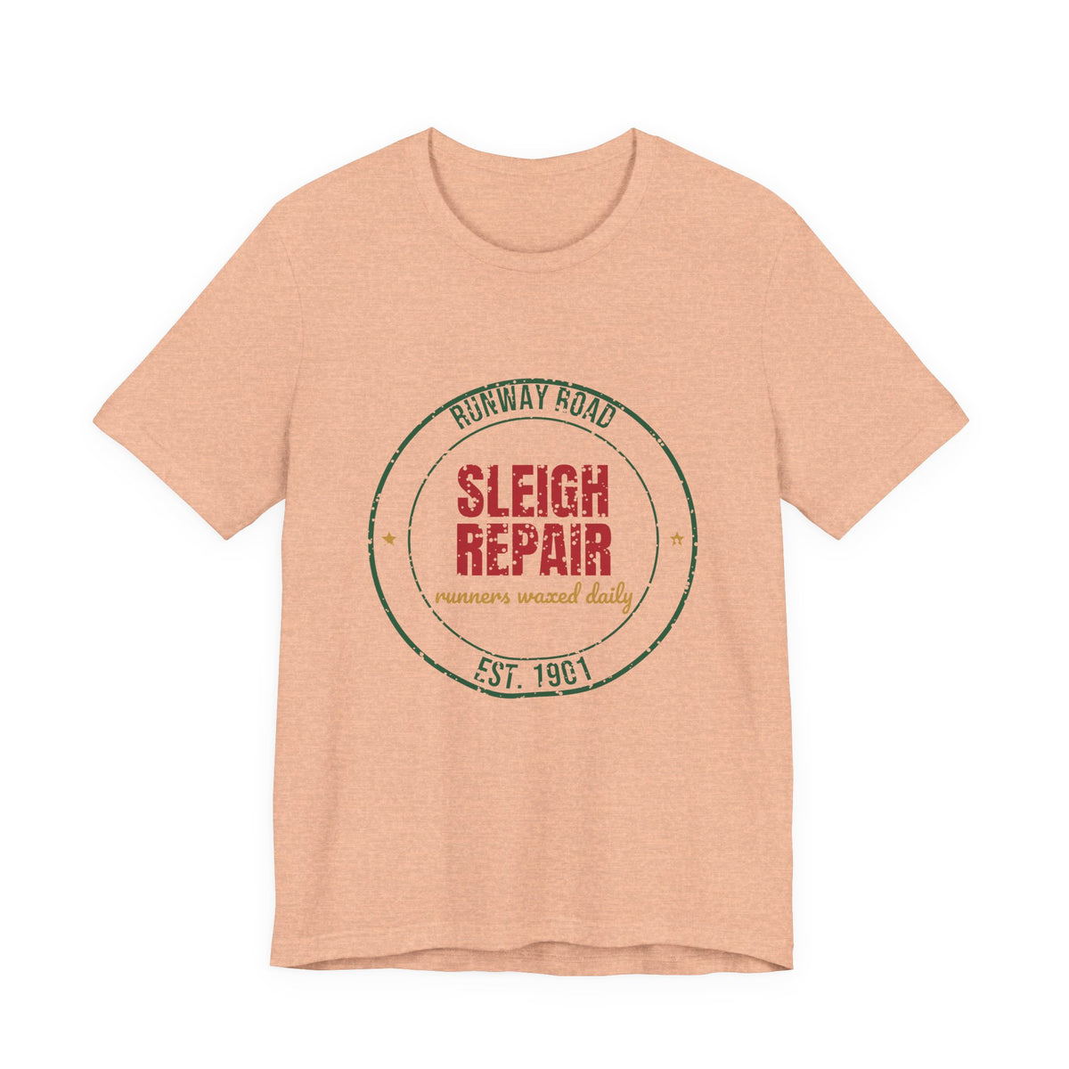 Runway Road Sleigh Repair Est. 1901 Shirt, Vintage Christmas T-Shirt, Vintage Christmas Gift