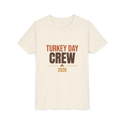 Turkey Day Crew 2026 Kids Shirt, Kids Thanksgiving T-Shirt