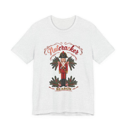 Nutcracker Season Shirt, Vintage Nutcracker T-Shirt, Pink Christmas Tee