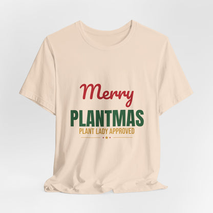 Merry Plantmas Shirt, Plant Lover Christmas T-Shirt