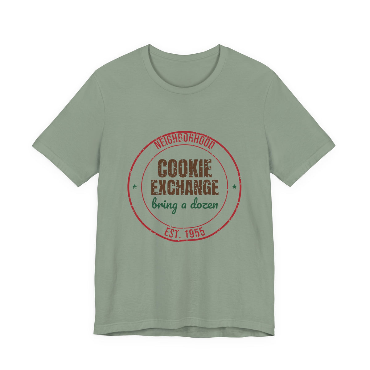 Neighborhood Cookie Exchange Est. 1955 Shirt, Vintage Christmas T-Shirt, Vintage Christmas Gift