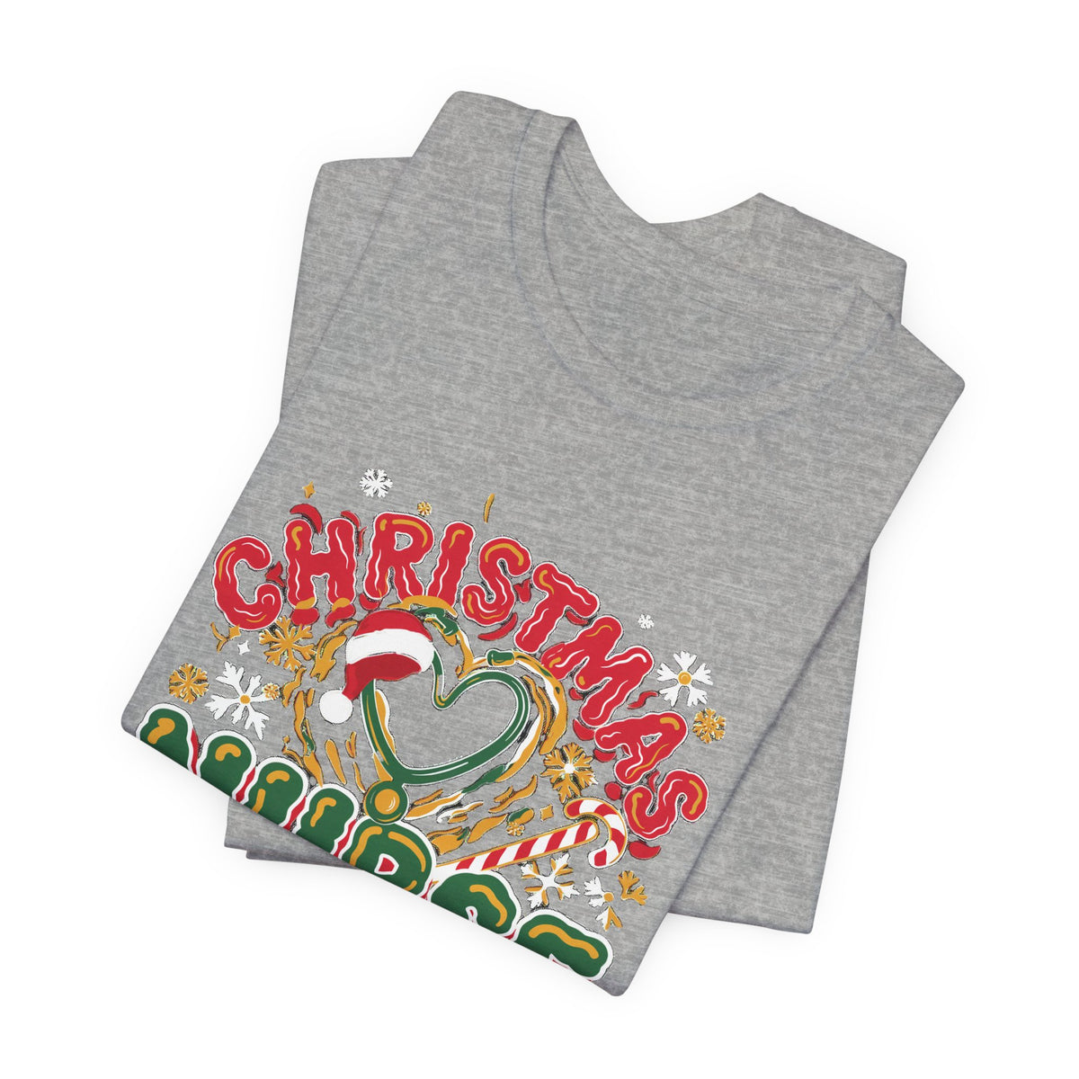 Christmas Nurse Crew Shirt, Retro Nurse Christmas T-Shirt, Holiday Gift for Nurses