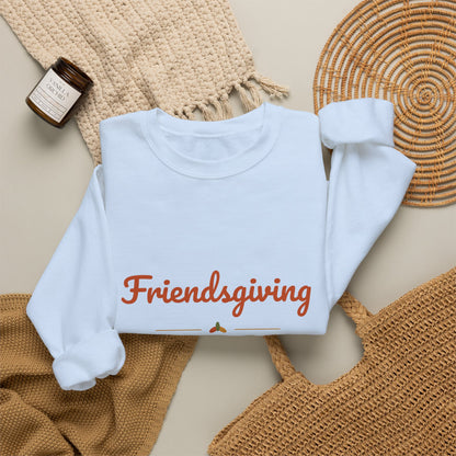 Friendsgiving 2026 Sweatshirt, Thanksgiving Crewneck, Matching Friends Fall Tee