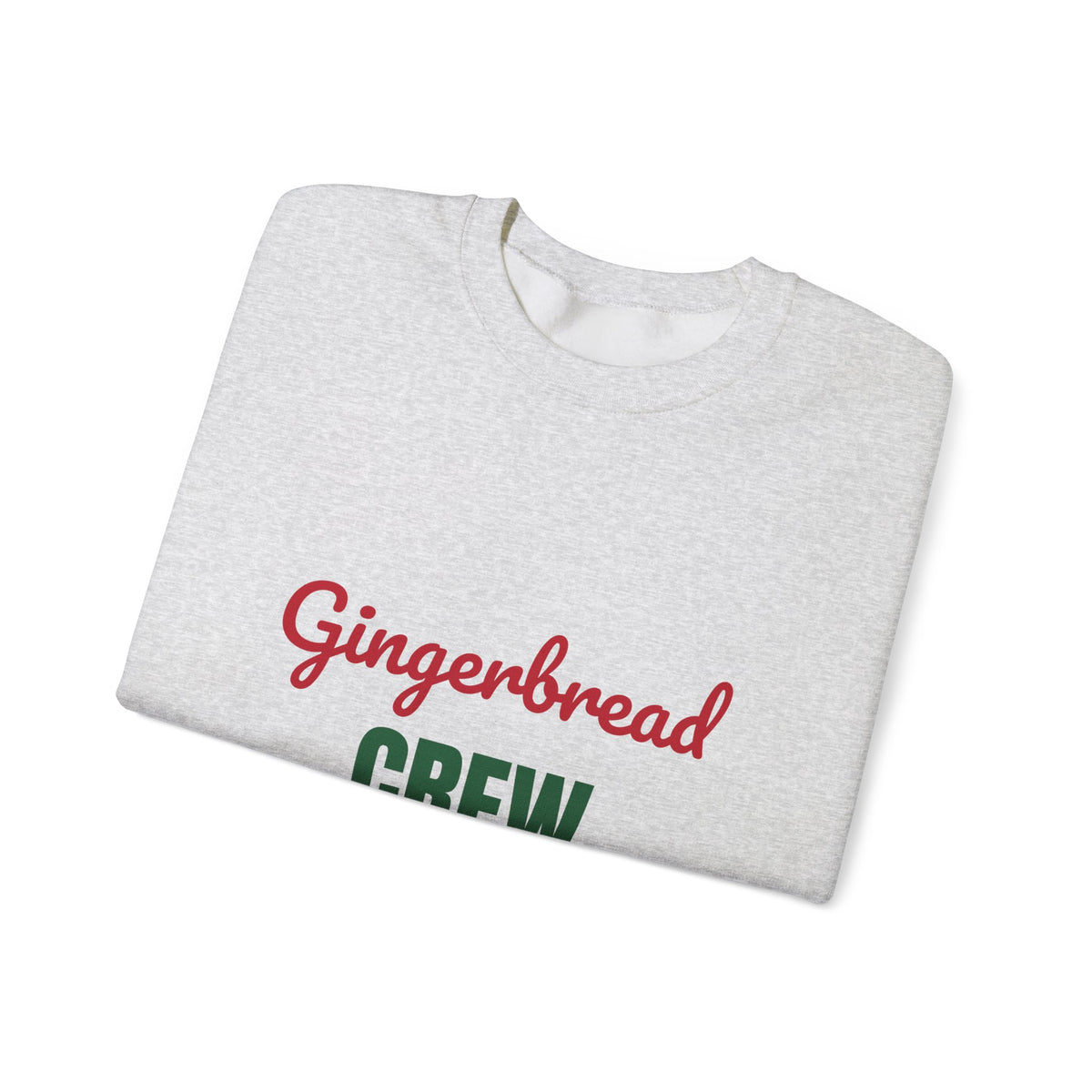 Gingerbread Crew Sweatshirt, Matching Family Christmas Crewneck