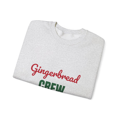 Gingerbread Crew Sweatshirt, Matching Family Christmas Crewneck