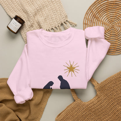 Reason for the Season Sweatshirt, Christian Christmas Crewneck, Nativity Sweater