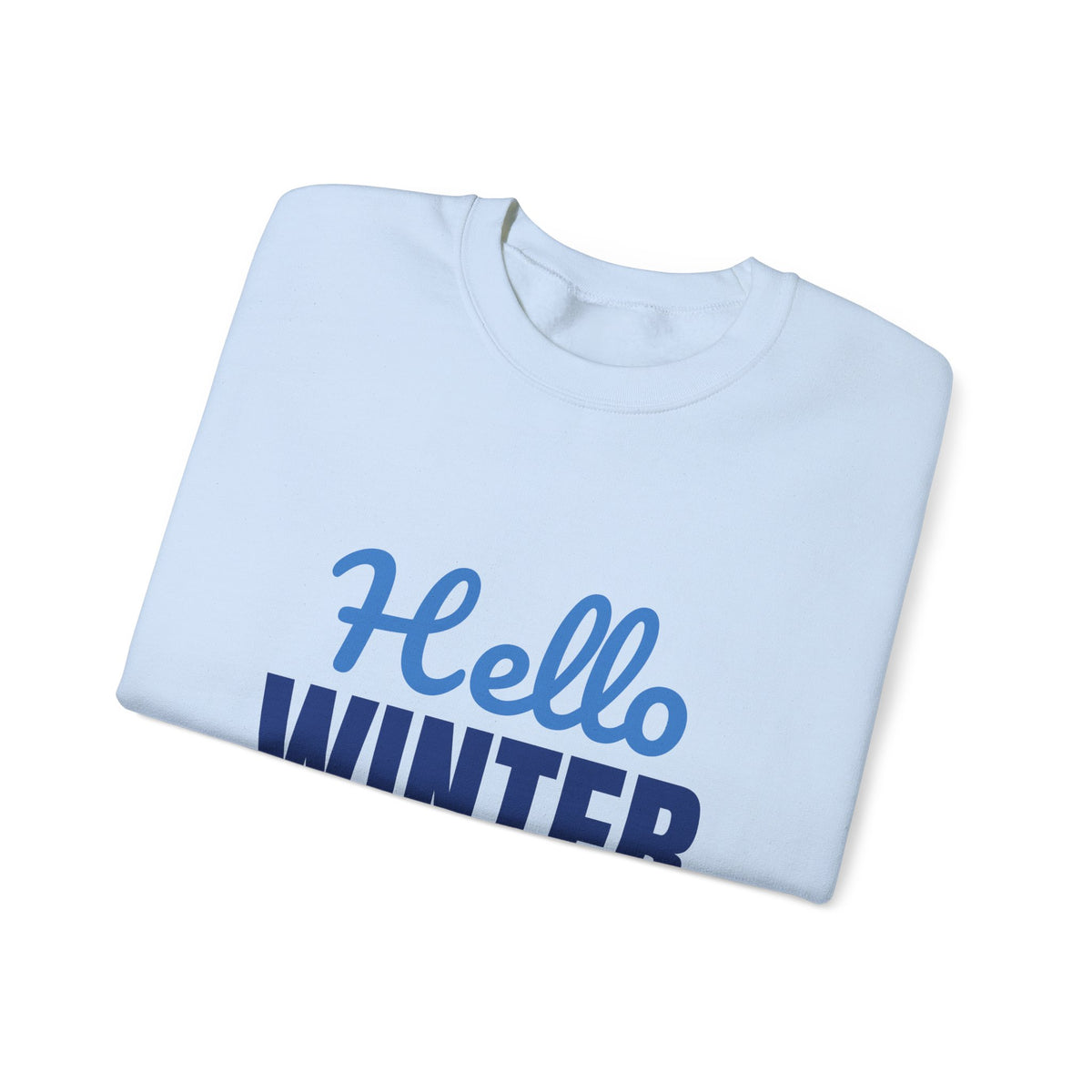Hello Winter Cozy Season Mode Sweatshirt, Winter Crewneck, Cozy Season Sweatshirt
