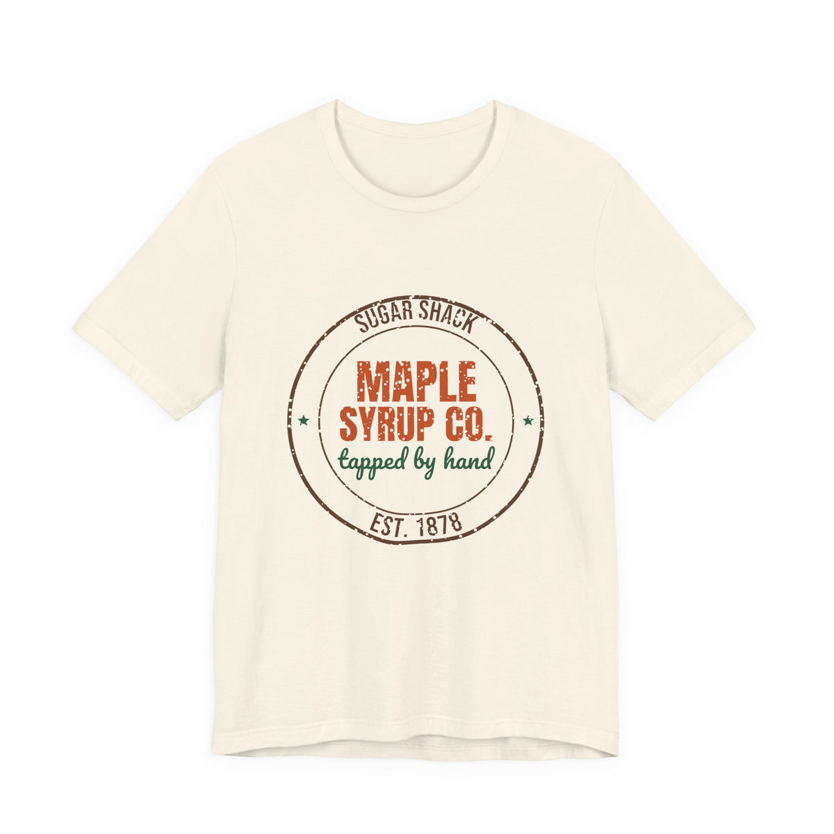 Sugar Shack Maple Syrup Co. Est. 1878 Shirt, Vintage Fall T-Shirt, Vintage Fall Gift