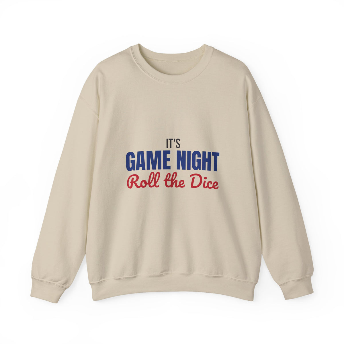 It's Game Night Roll the Dice Sweatshirt