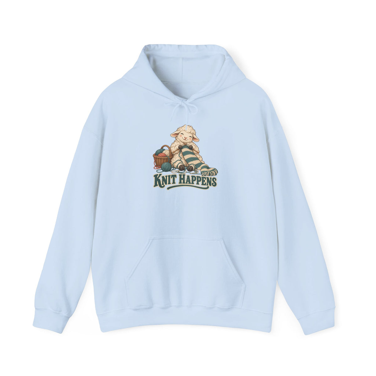 Knit Happens Knitting Sheep Hoodie, Knitting Sheep Hoodie
