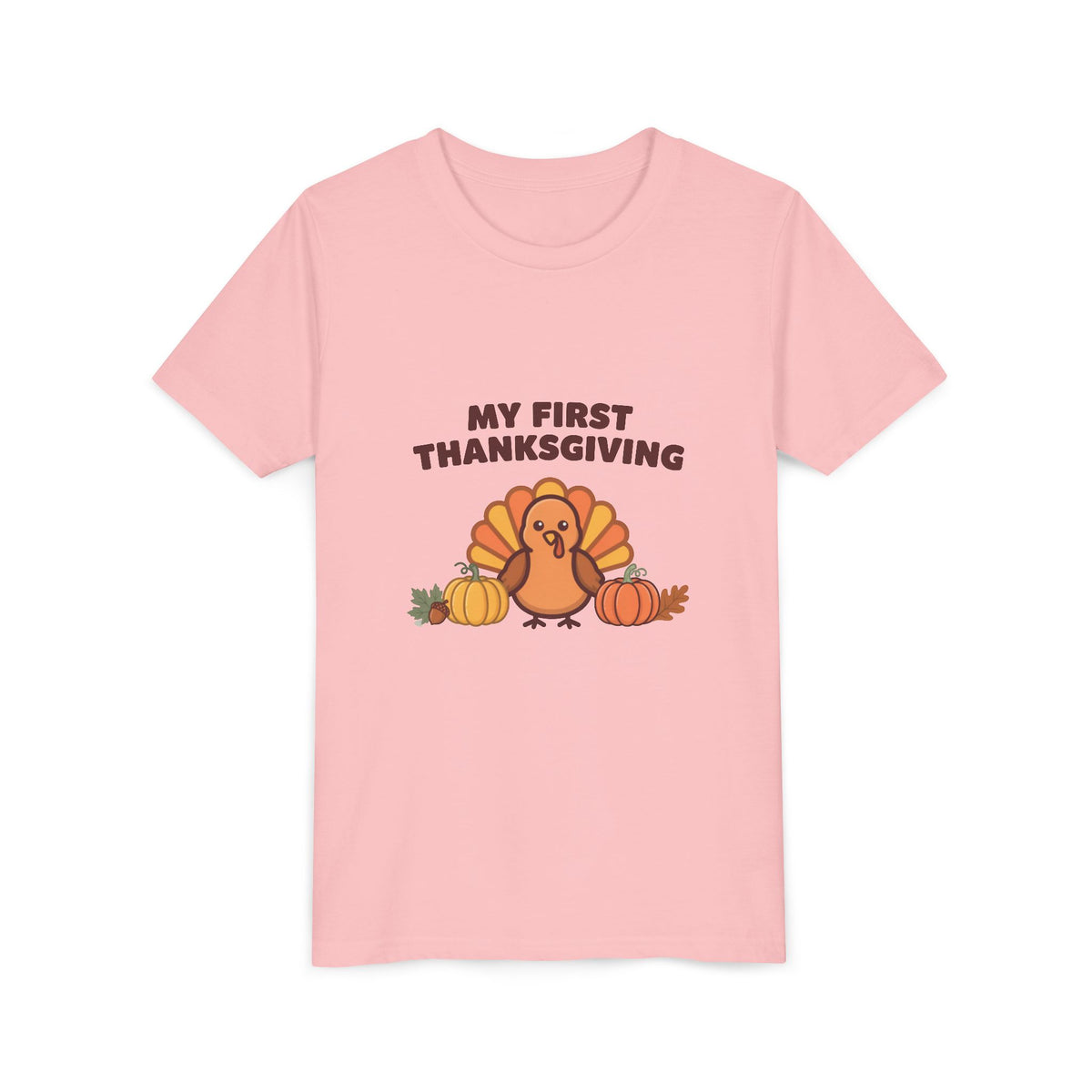 My First Thanksgiving Kids Shirt, Kids Thanksgiving Shirt, Youth Tee