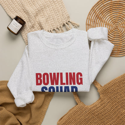 Bowling Squad Here for the Strikes and Snacks Sweatshirt, Bowling Squad Crewneck Sweatshirt