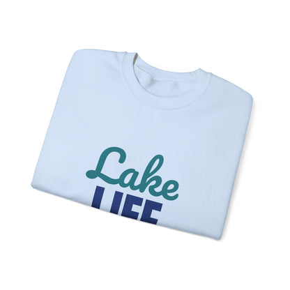 Lake Life Sun Water Good Vibes Sweatshirt, Lake Life Crewneck