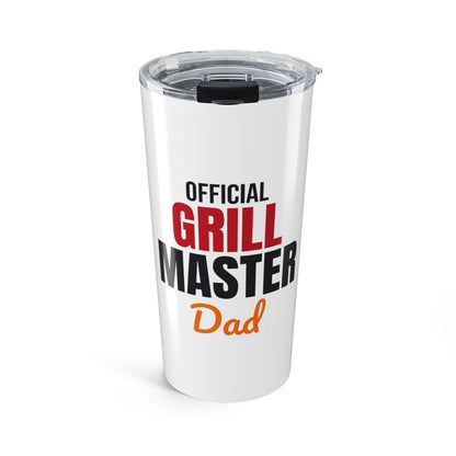 Official Grill Master Dad Tumbler