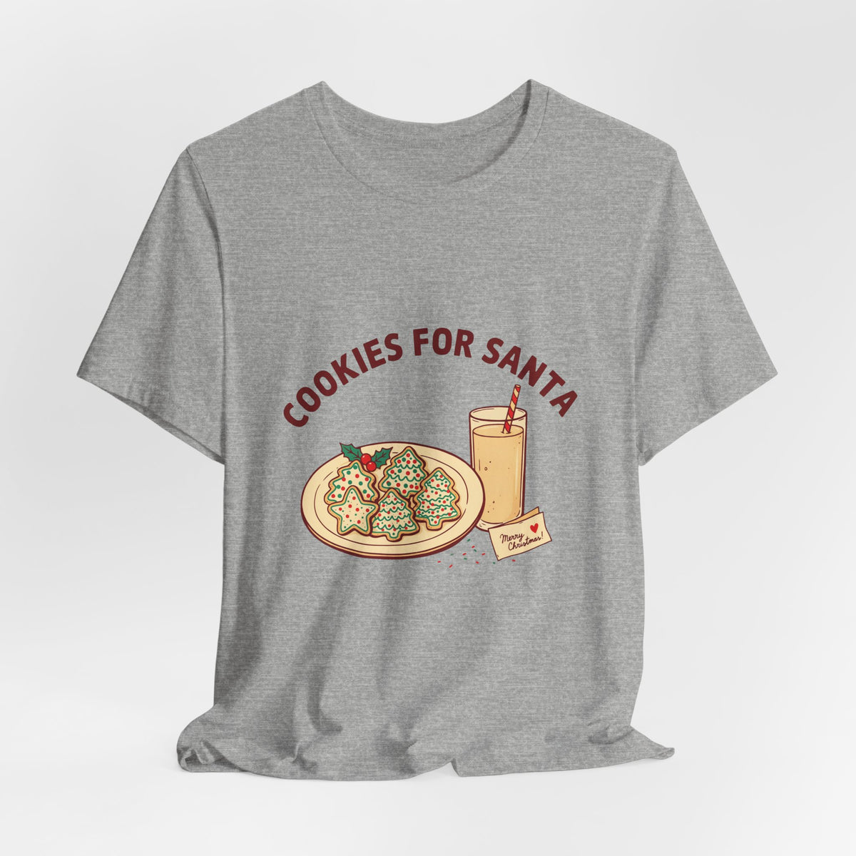 Cookies for Santa Shirt, Christmas Eve T-Shirt, Family Christmas Tee
