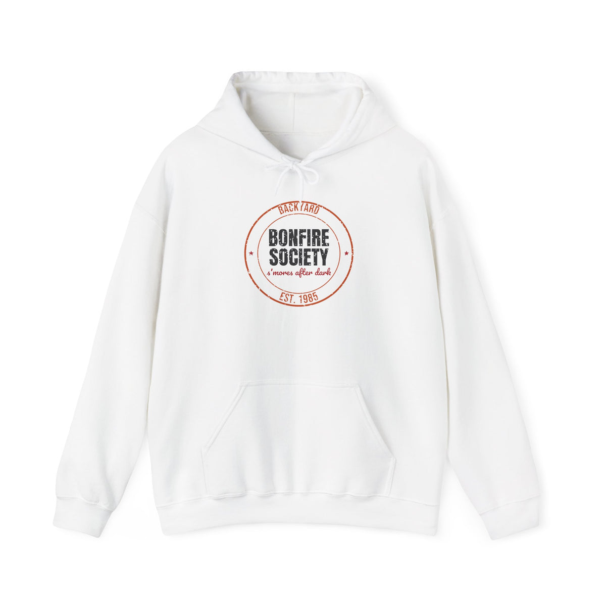 Backyard Bonfire Society Est. 1985 Hoodie, Vintage Bonfire Hoodie