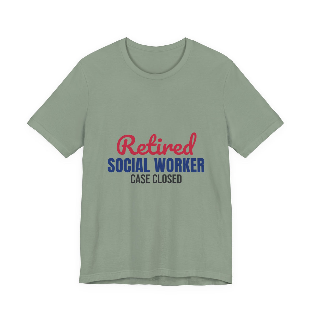 Retired Social Worker Case Closed Shirt, Social Worker Retirement T-Shirt, Retired Social Worker Gift
