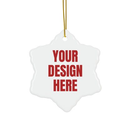 Custom photo Christmas ornament – view 4