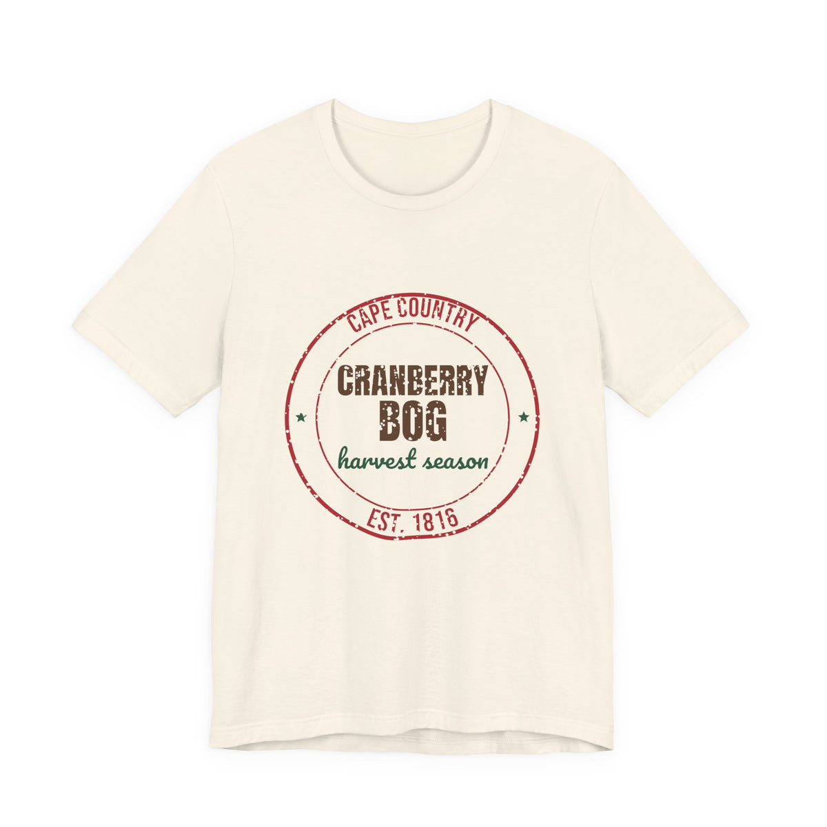 Cape Country Cranberry Bog Est. 1816 Shirt, Vintage Thanksgiving T-Shirt, Vintage Thanksgiving Gift