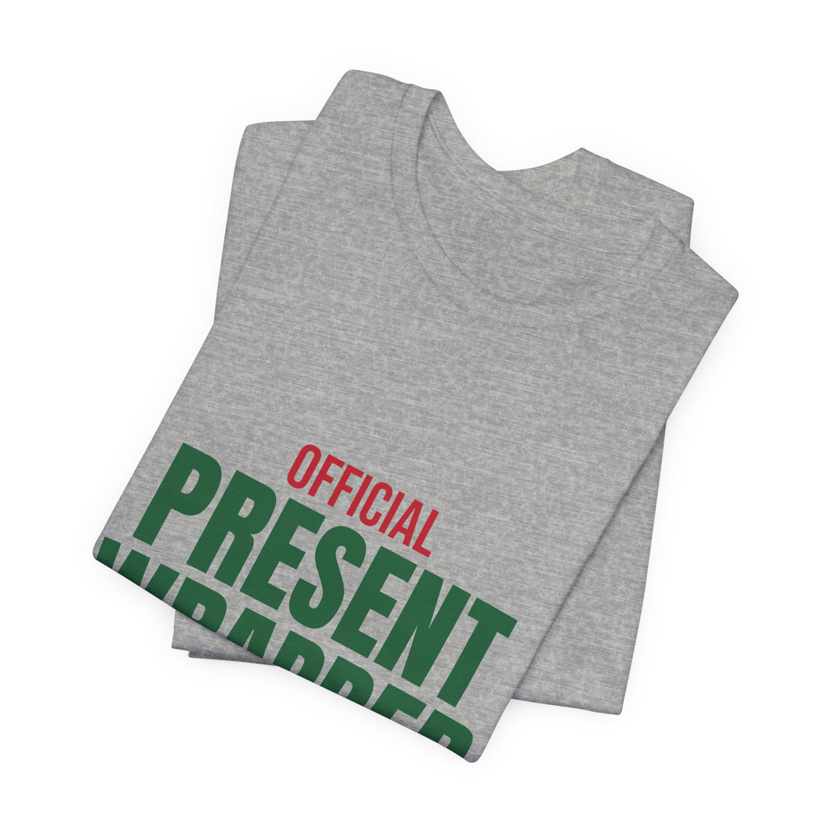 Official Present Wrapper Shirt, Funny Christmas T-Shirt, Gift Wrapper Tee