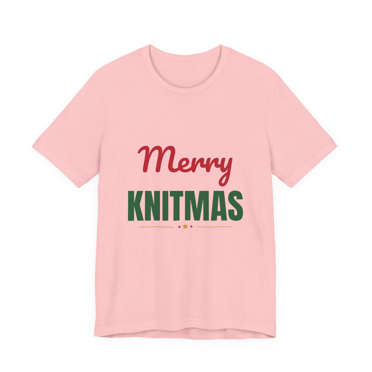 Merry Knitmas Shirt, Knitting Christmas T-Shirt, Knitter Gift