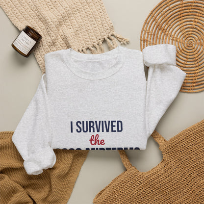 I Survived the 2026 Midterms Sweatshirt, Funny Election Crewneck, Midterms 2026