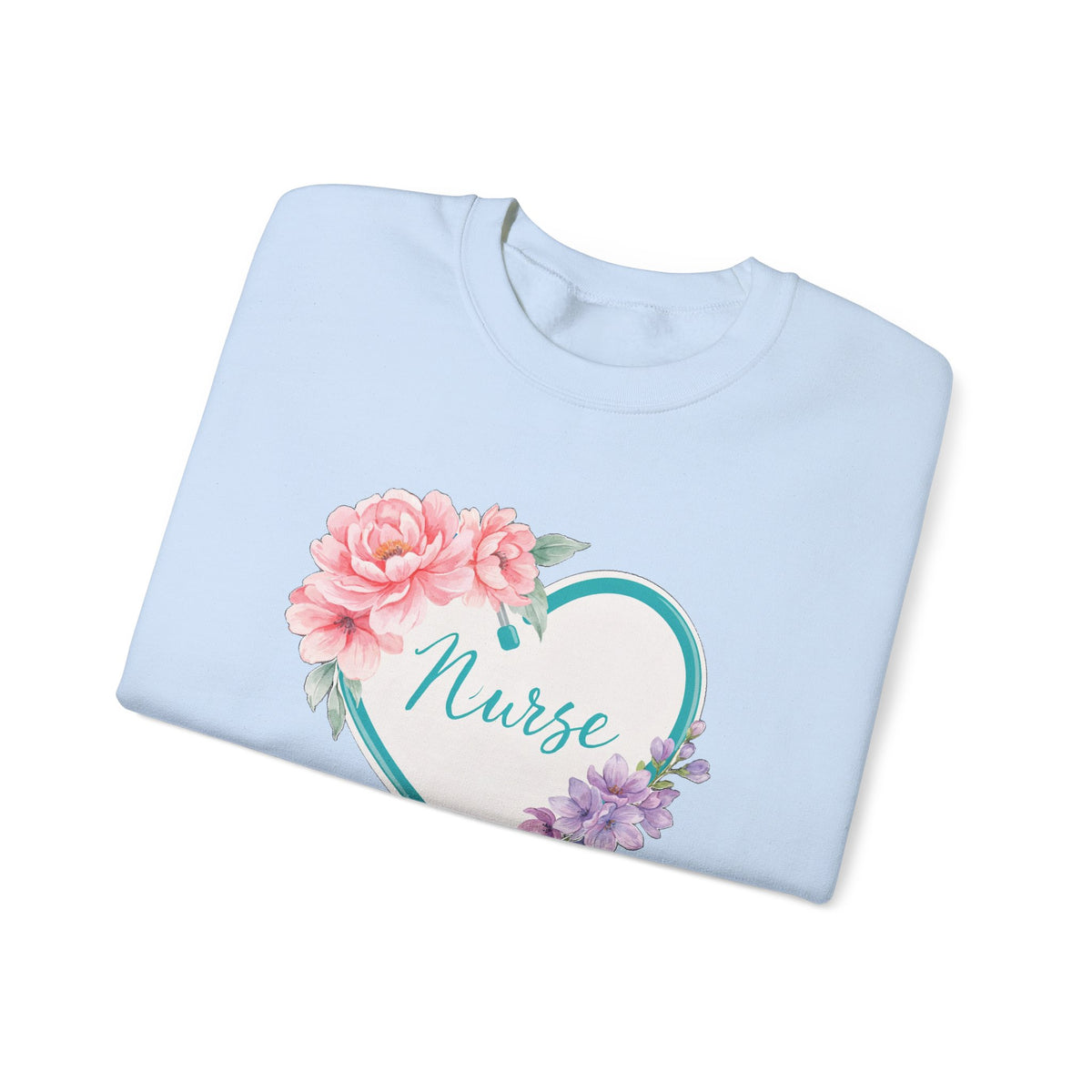 Nurse Life Sweatshirt, Floral Nurse Crewneck, RN Gift