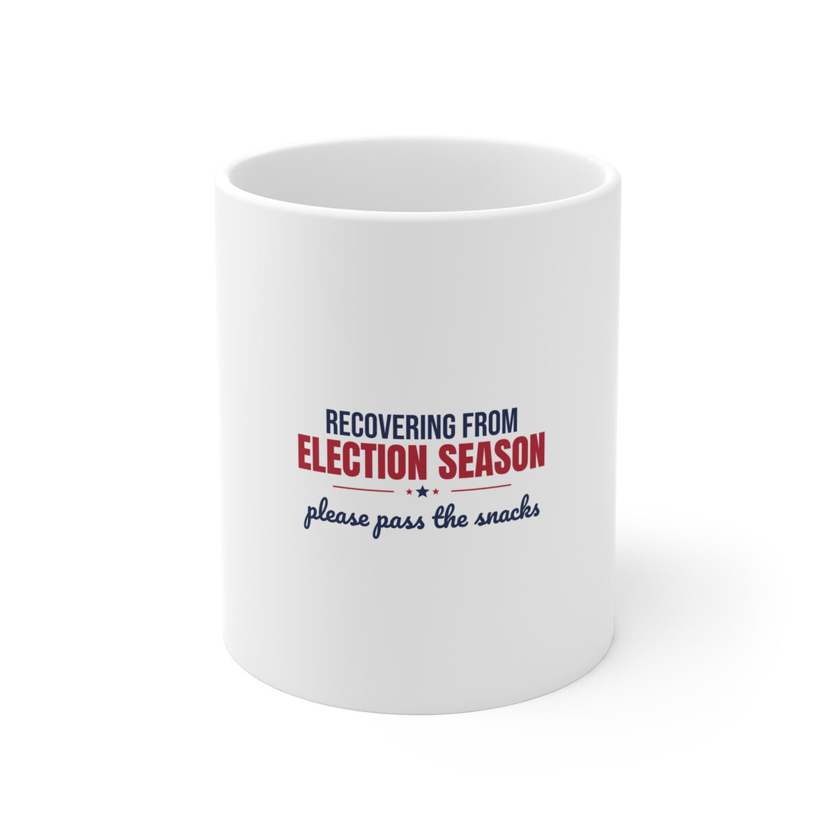 Recovering From Election Season Mug, Funny Election Season Coffee Mug 11oz