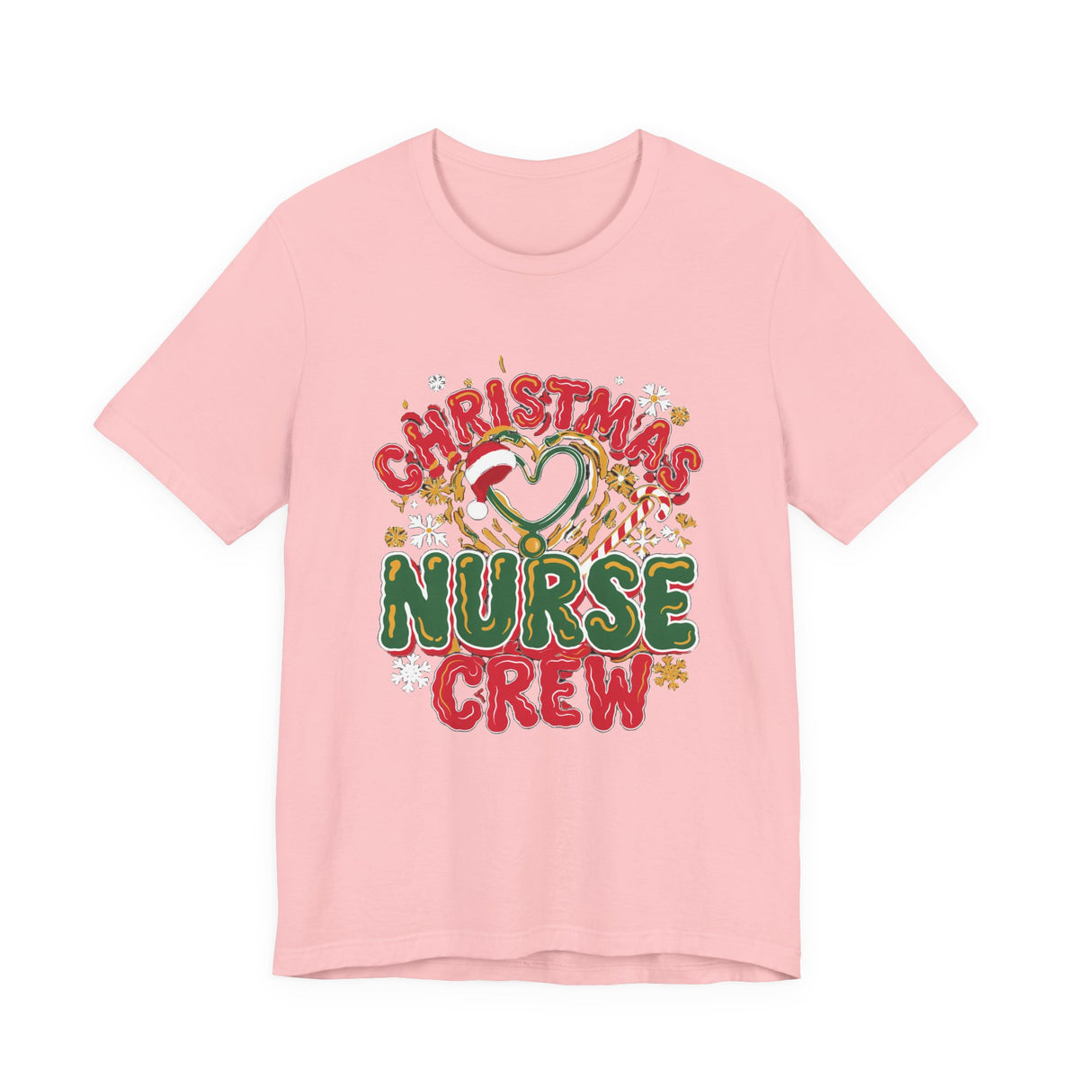Christmas Nurse Crew Shirt, Retro Nurse Christmas T-Shirt, Holiday Gift for Nurses
