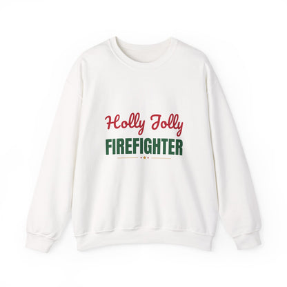 Holly Jolly Firefighter Sweatshirt