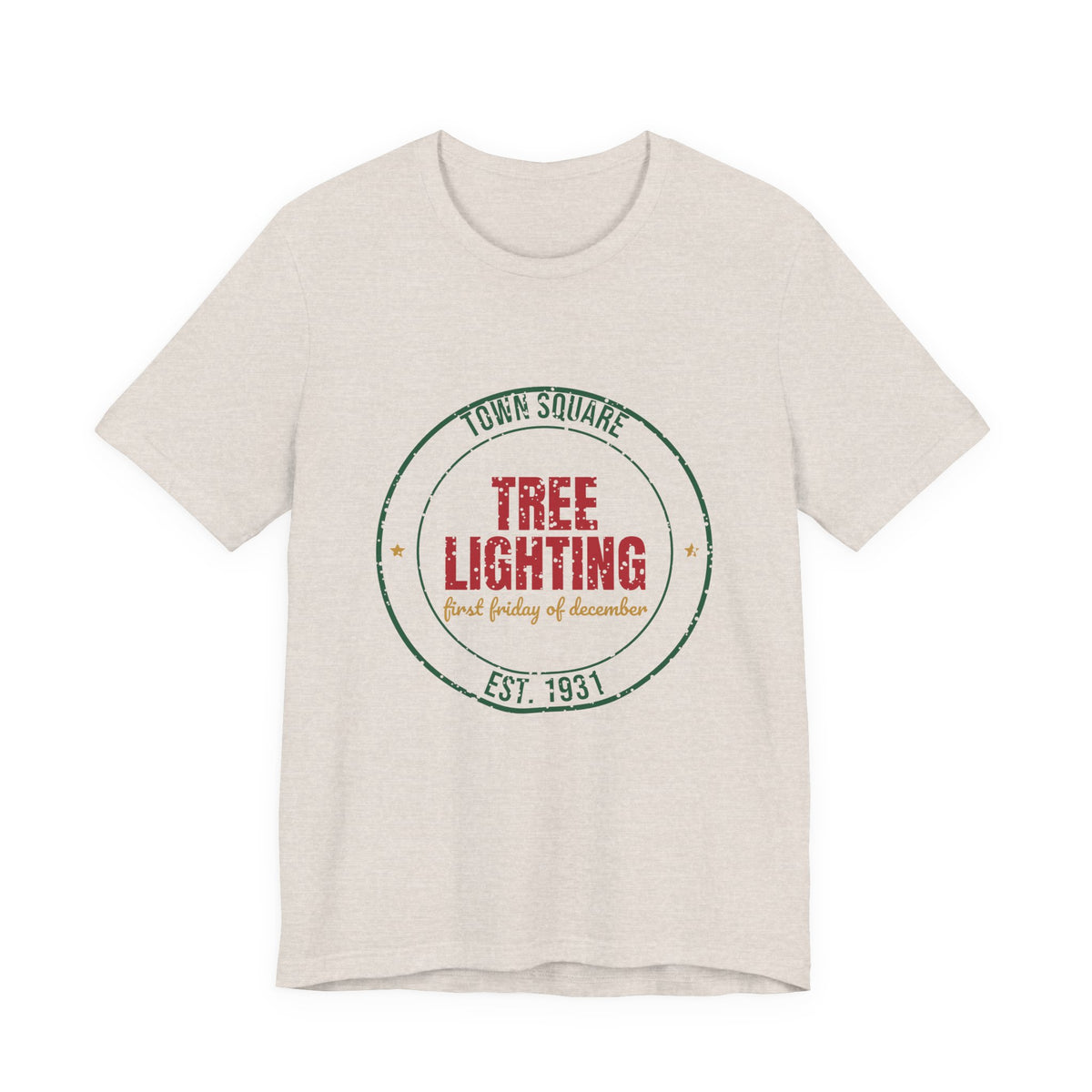 Town Square Tree Lighting Est. 1931 Shirt, Vintage Christmas T-Shirt, Vintage Christmas Gift