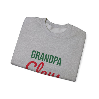 Grandpa Claus Sweatshirt, Grandpa Christmas Crewneck, Gift for Grandpa