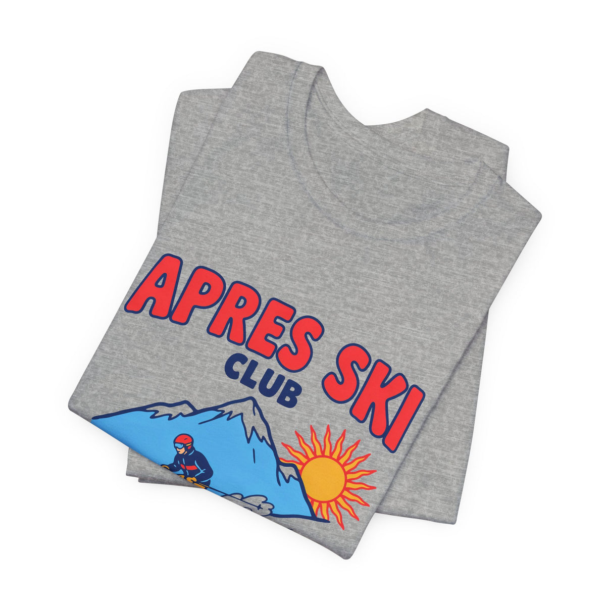 Apres Ski Club Shirt, Retro Ski T-Shirt, Skiing Tee